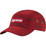 Supreme Broken Camo Camp Cap (SS22) - Red