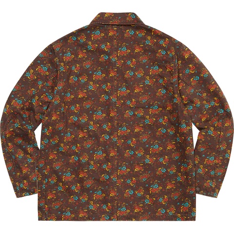 ジャケット・アウター Supreme Denim Chore Coat COLOR / Flowers Denim Chore Coat - spring/summer 2022 - Supreme
