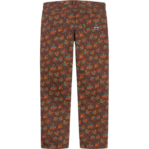 Supremeの22SSRegular Jean Flowers 32インチ Regular Jean - spring/summer 2022 - Supreme