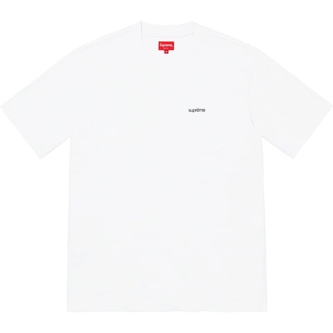 Supreme S/S Pocket Tee - White