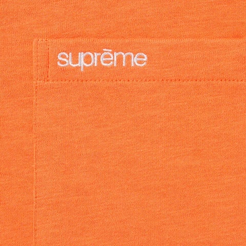 Supreme S/S Pocket Tee - Peach