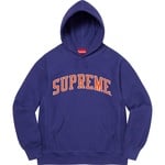 Supreme Stars Arc Hooded Sweatshirt (SS22) - Dark Royal