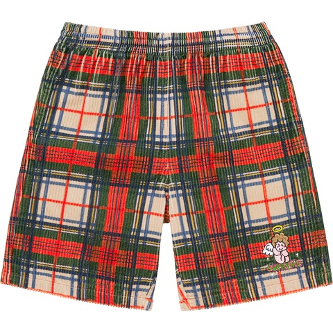 Supreme Corduroy Short - Plaid