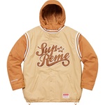 Supreme Supreme Mitchell & Ness Quilted Sports Jacket (SS22) - Tan