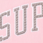 Supreme Stars Arc Hooded Sweatshirt (SS22) - Light Pink