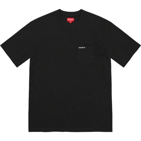 Supreme S/S Pocket Tee - Black