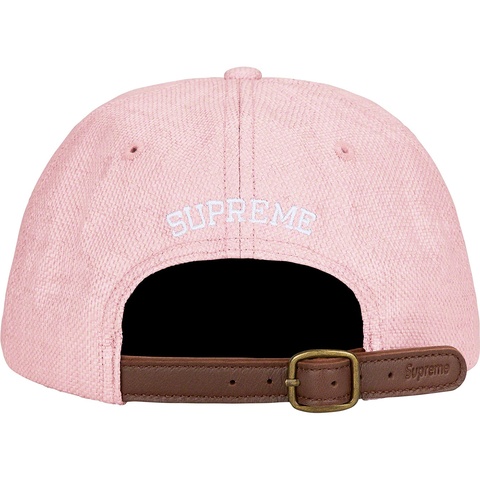 Supreme Raffia S Logo 6-Panel - Lilac