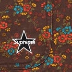 Supreme Denim Chore Coat (SS22) - Flowers