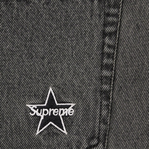 Supreme Regular Jean - Washed Black