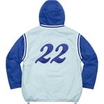 Supreme Supreme Mitchell & Ness Quilted Sports Jacket (SS22) - Light Blue