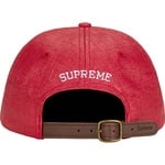 Supreme Raffia S Logo 6-Panel (SS22) - Red