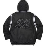 Supreme Supreme Mitchell & Ness Quilted Sports Jacket (SS22) - Black