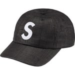 Supreme Raffia S Logo 6-Panel (SS22) - Black