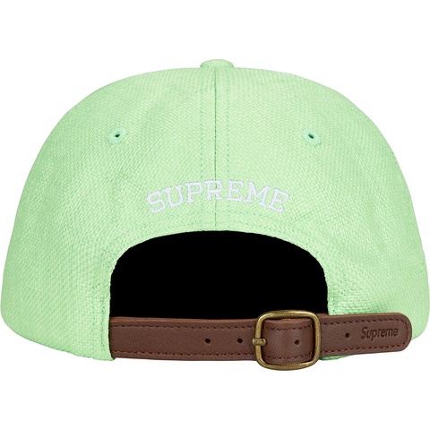 Supreme Raffia S Logo 6-Panel - Green