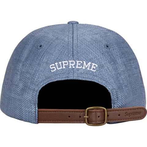 Supreme Raffia S Logo 6-Panel - Navy