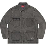 Supreme Denim Chore Coat (SS22) - Black