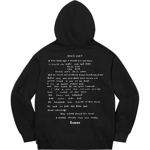 Supreme Gummo Hooded Sweatshirt - Black