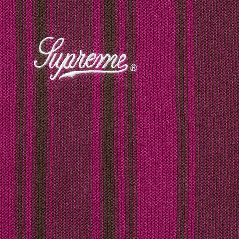 Stripe Button Up Polo - spring/summer 2022 - Supreme