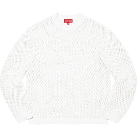 Open Knit Small Box Sweater - spring/summer 2022 - Supreme