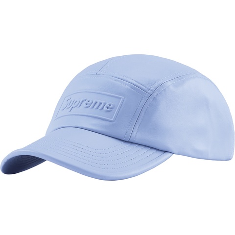 Supreme GORE-TEX Leather Camp Cap - Grey