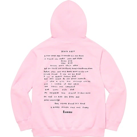 Supreme Gummo Hooded Sweatshirt - Pale Pink
