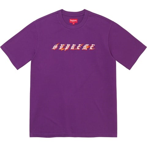 Supreme Flames S/S Top - Plum