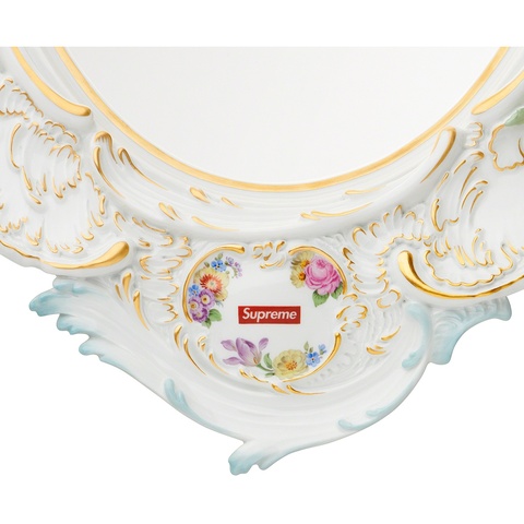 Supreme Supreme®/Meissen® Hand-Painted Porcelain Mirror - Multicolor