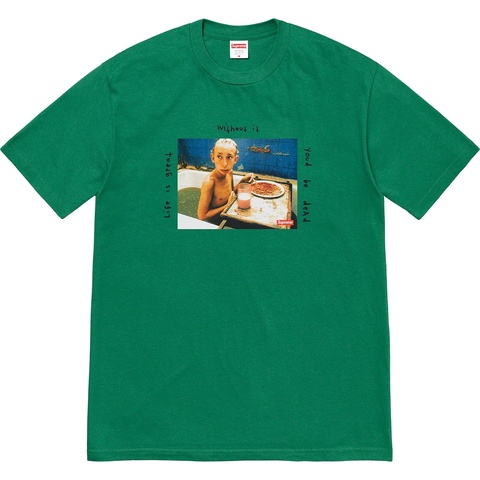 Supreme Gummo Bathtub Tee - Light Pine