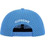 Supreme Classic Logo Air Mesh 6-Panel (SS22) - Light Blue