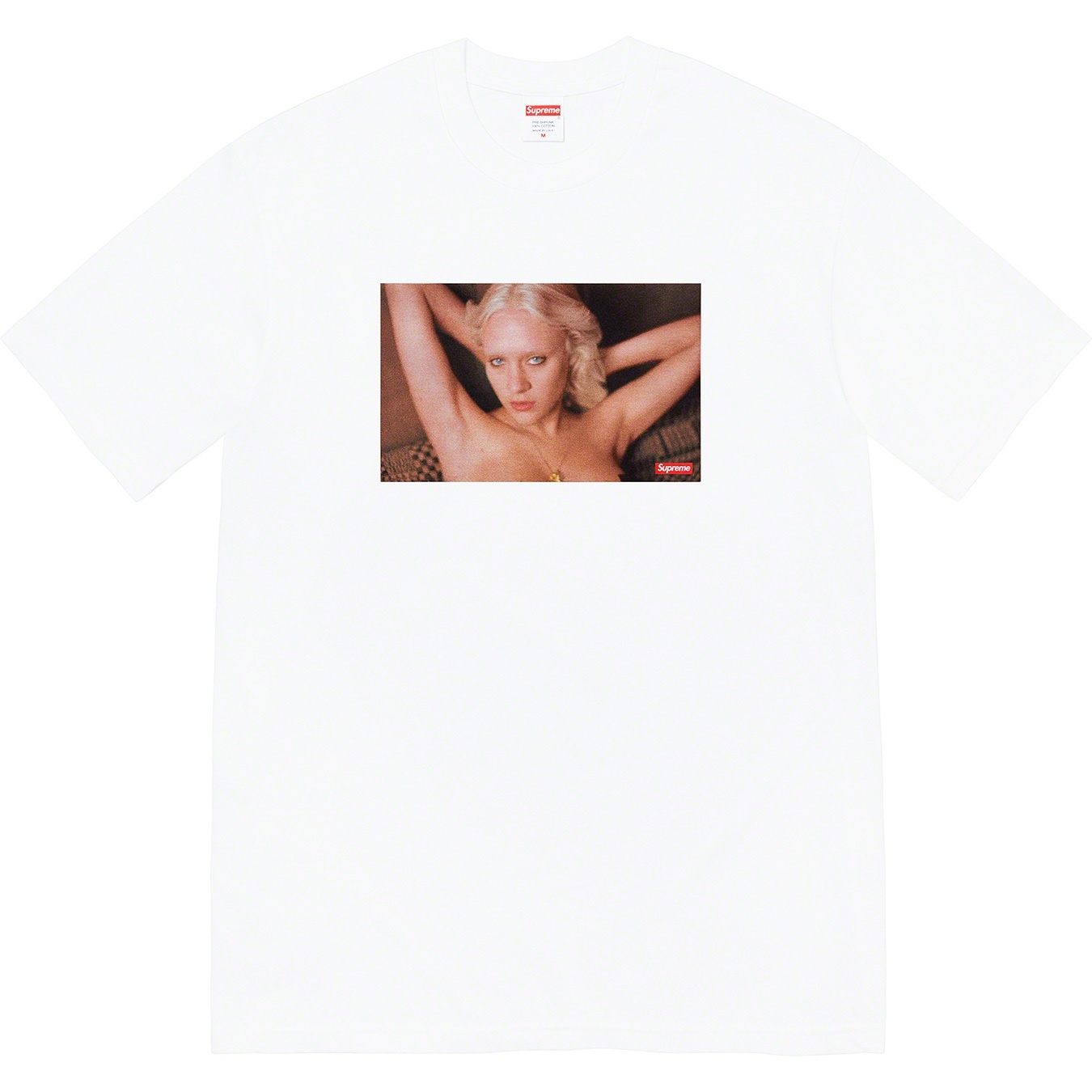 Supreme Gummo Dot Tee (SS22) - White - $44