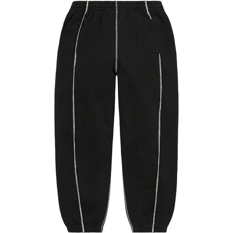 Supreme Coverstitch Sweatpant - Black