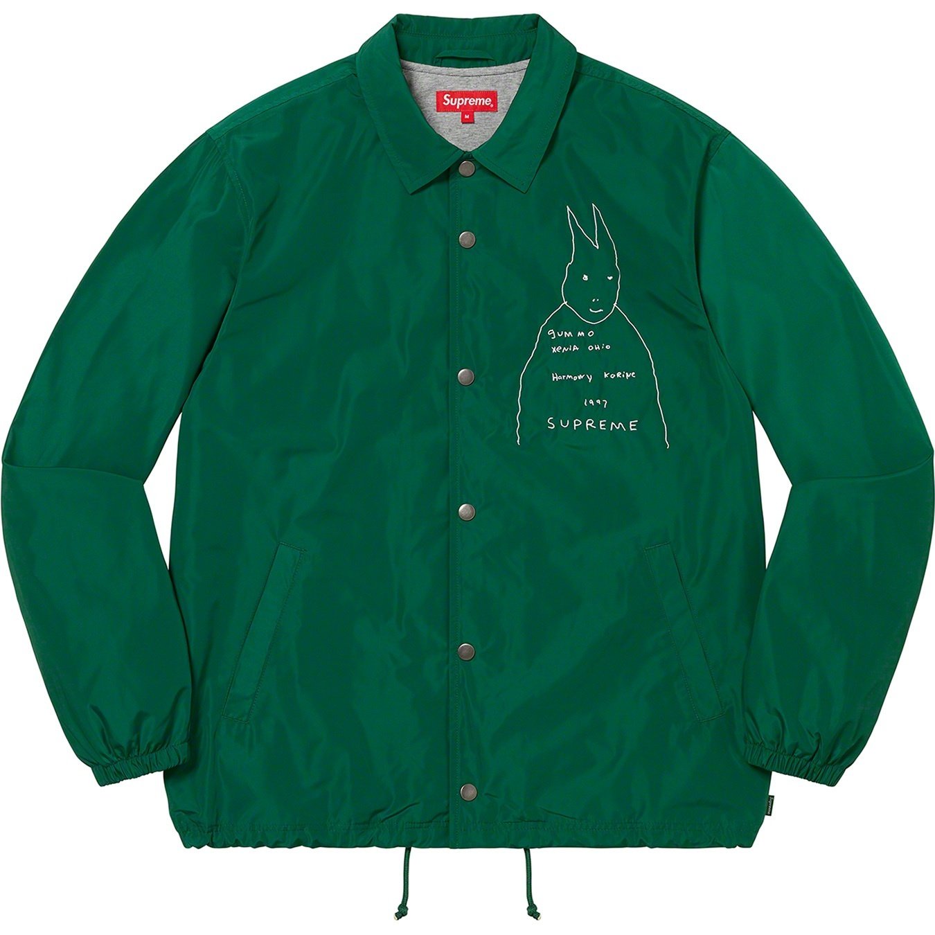 Supreme Gummo Coaches Jacket (SS22) - Dark Green - $158