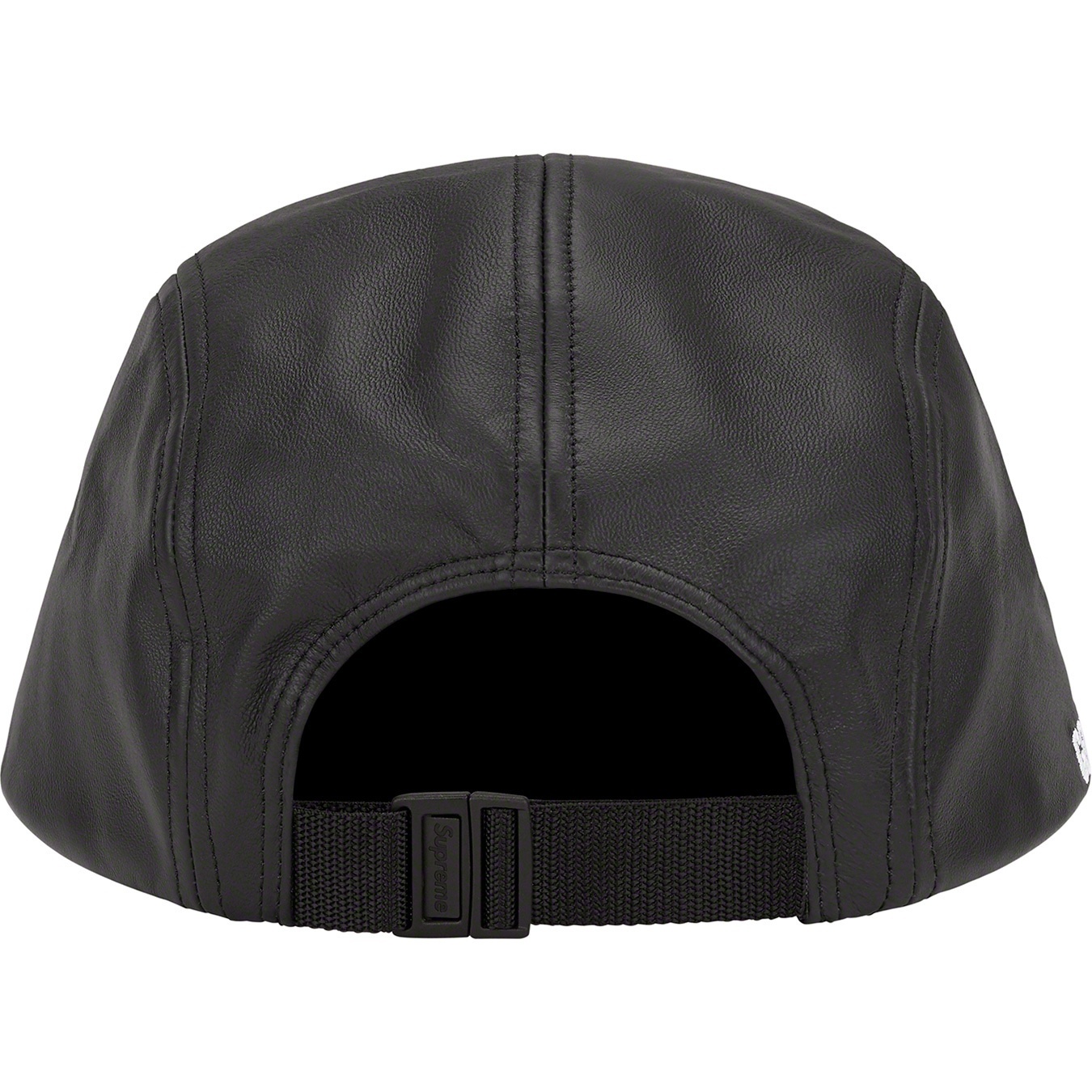 Supreme GORE-TEX Leather Camp Cap (SS22) - Black - $78