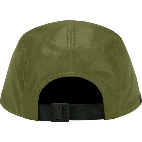 Supreme GORE-TEX Leather Camp Cap - Olive