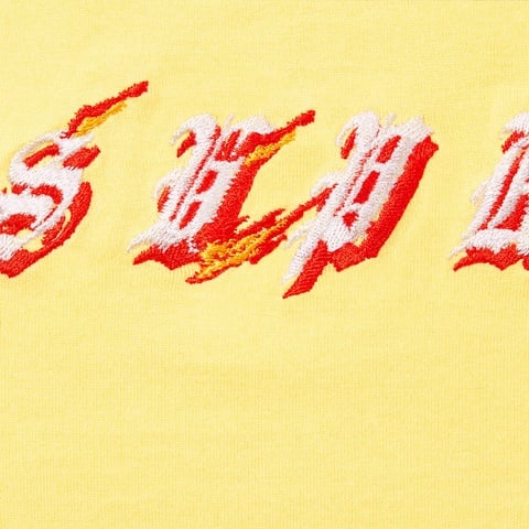 Supreme Flames S/S Top - Pale Yellow