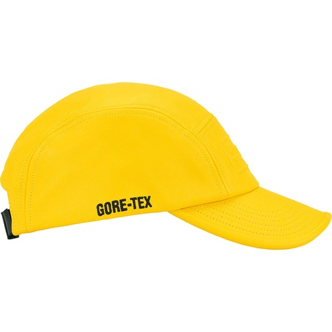 Supreme GORE-TEX Leather Camp Cap - Yellow