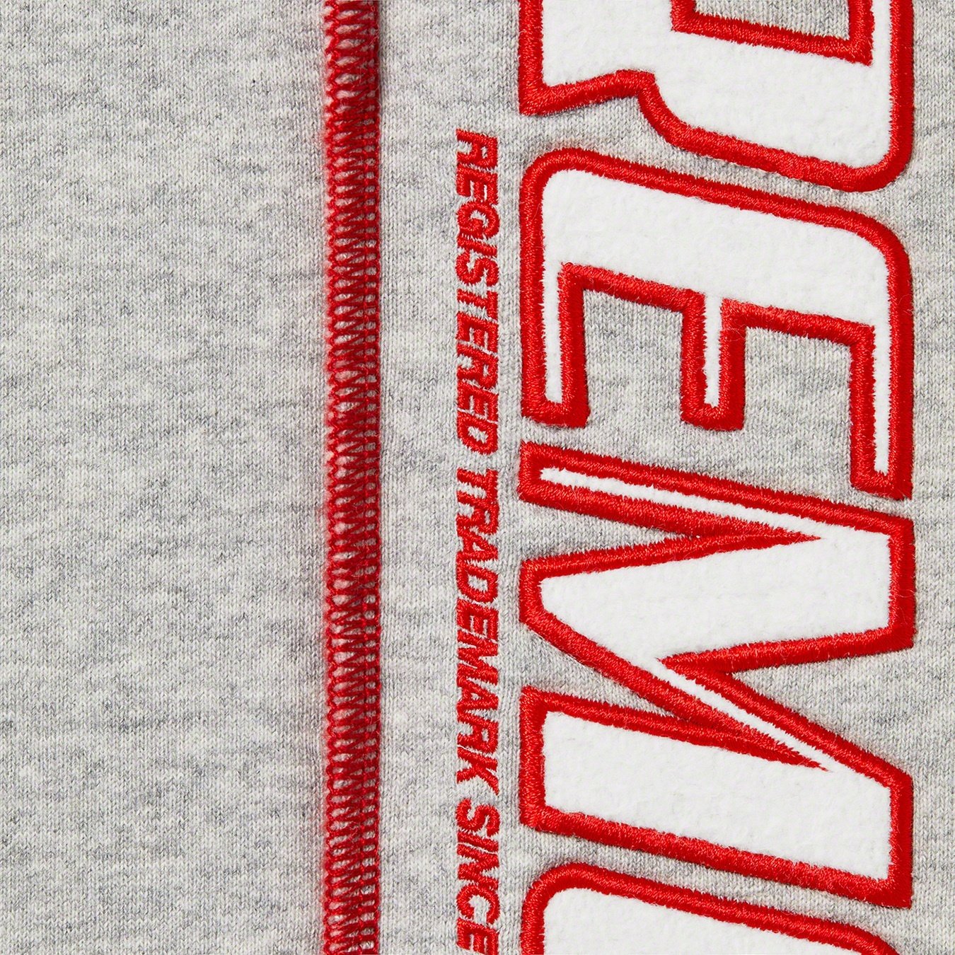 Supreme Coverstitch Sweatpant (SS22) - Heather Grey - $148
