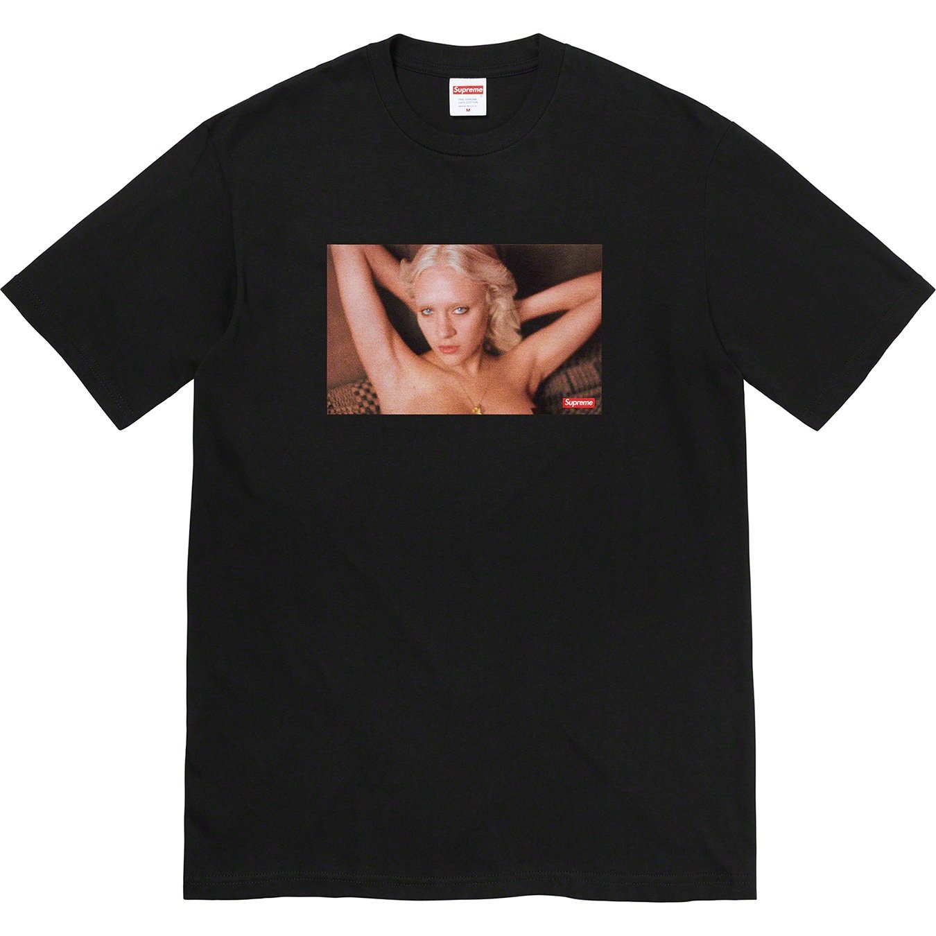 Supreme Gummo Dot Tee (SS22) - Black - $44