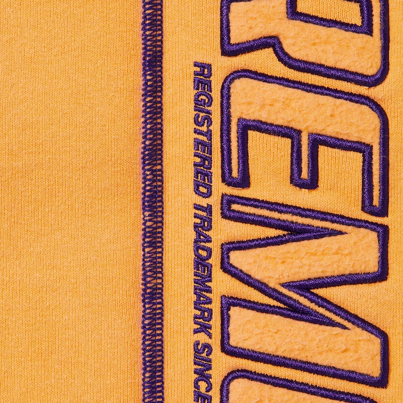 Supreme Coverstitch Sweatpant (SS22) - Dusty Gold - $148