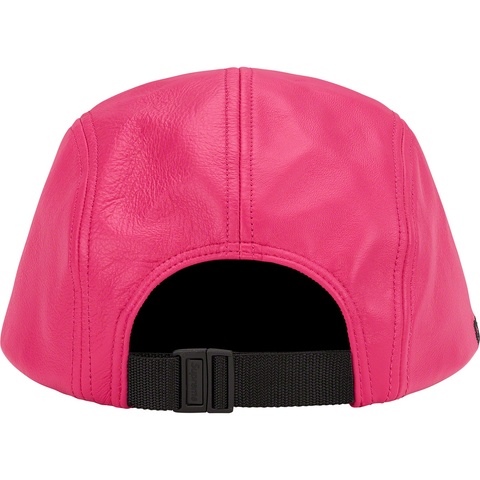 Supreme GORE-TEX Leather Camp Cap - Pink