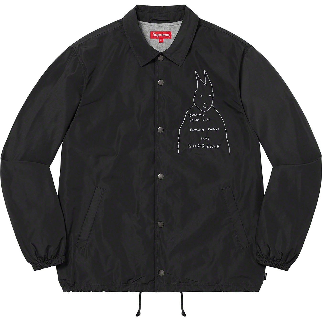 Supreme Gummo Coaches Jacket (SS22) - Black - $158