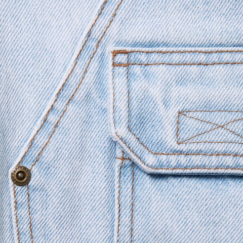 Supreme Double Knee Denim Utility Pant - Washed Blue
