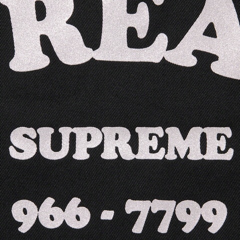Supreme Fuck Everything S/S Work Shirt - Black
