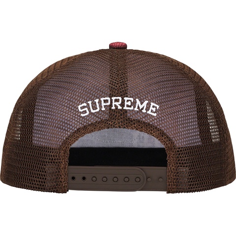 Supreme Gradient Jacquard Denim Mesh Back 5-Panel - Tan