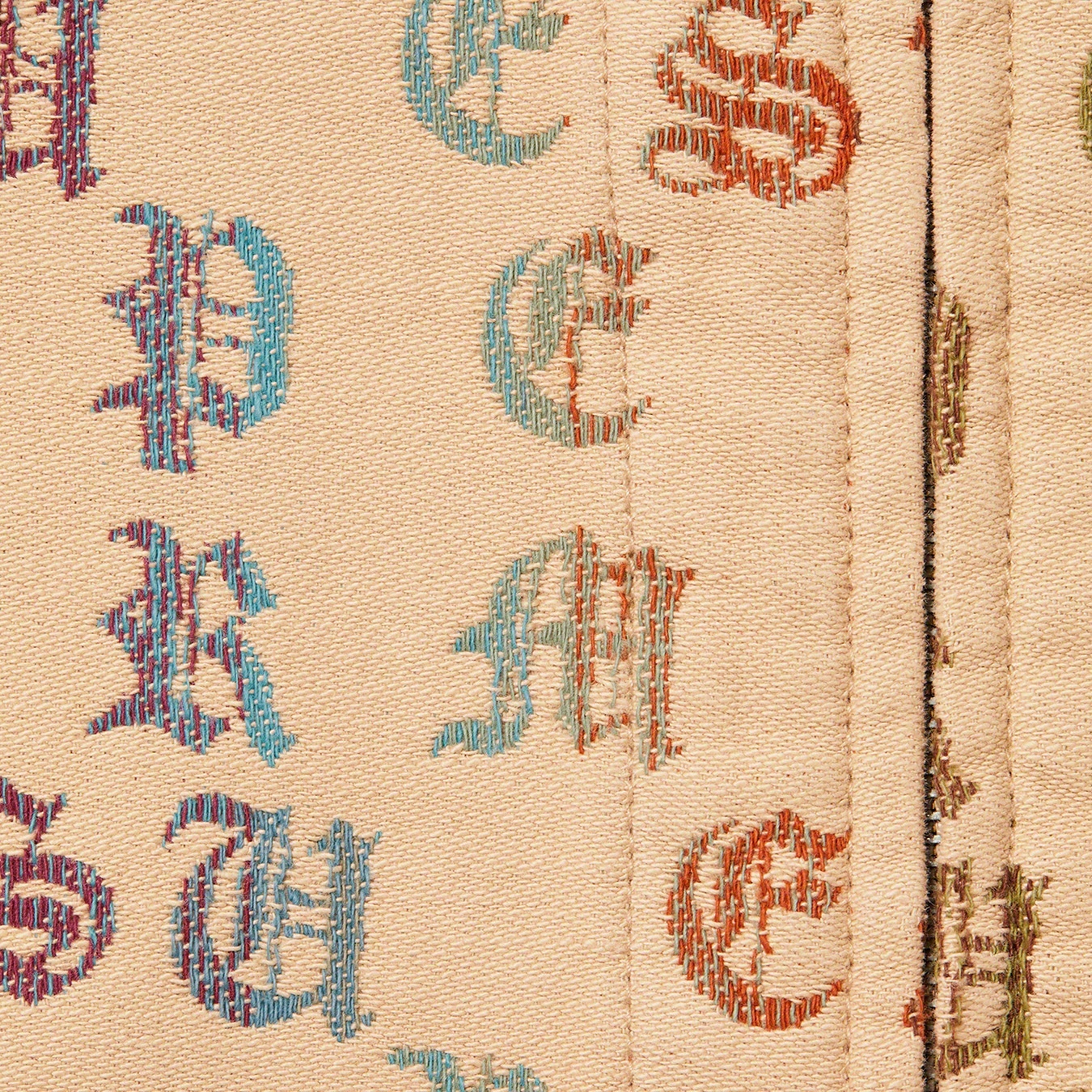 Supreme Gradient Jacquard Denim Work Jacket (SS22) - Tan - $248