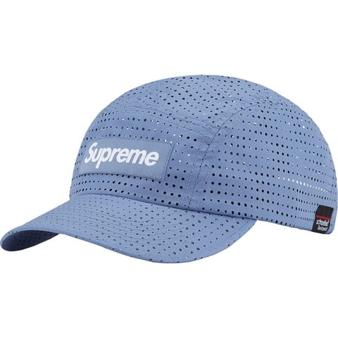 Supreme Perforated Camp Cap - Slate