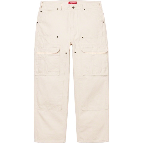 パンツ Supreme Double Knee Denim Utility Pant Supreme Double Knee Denim Utility Pant In Natural Size 32 | eBay