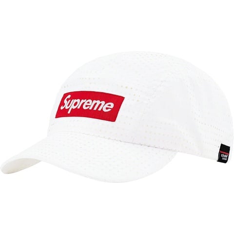 Supreme Perforated Camp Cap - White