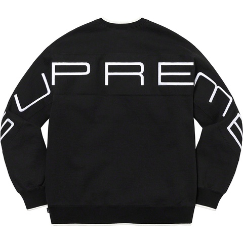 Supreme Stretch Crewneck - Black