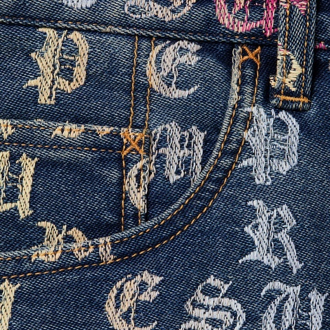 Gradient Jacquard Denim Short - spring/summer 2022 - Supreme
